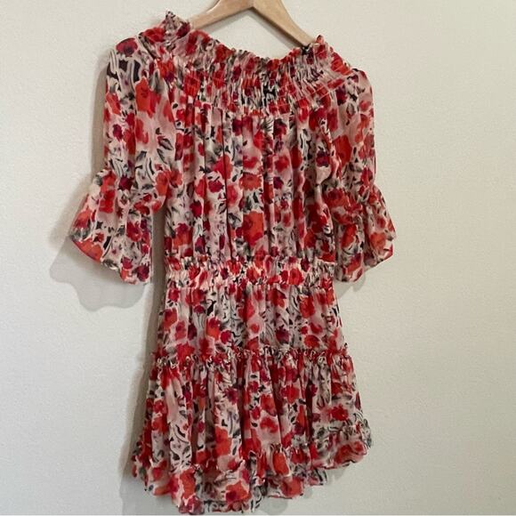 MISA Darla Floral Mini Dress - Picture 7 of 7